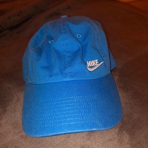 Blue Nike baseball cap